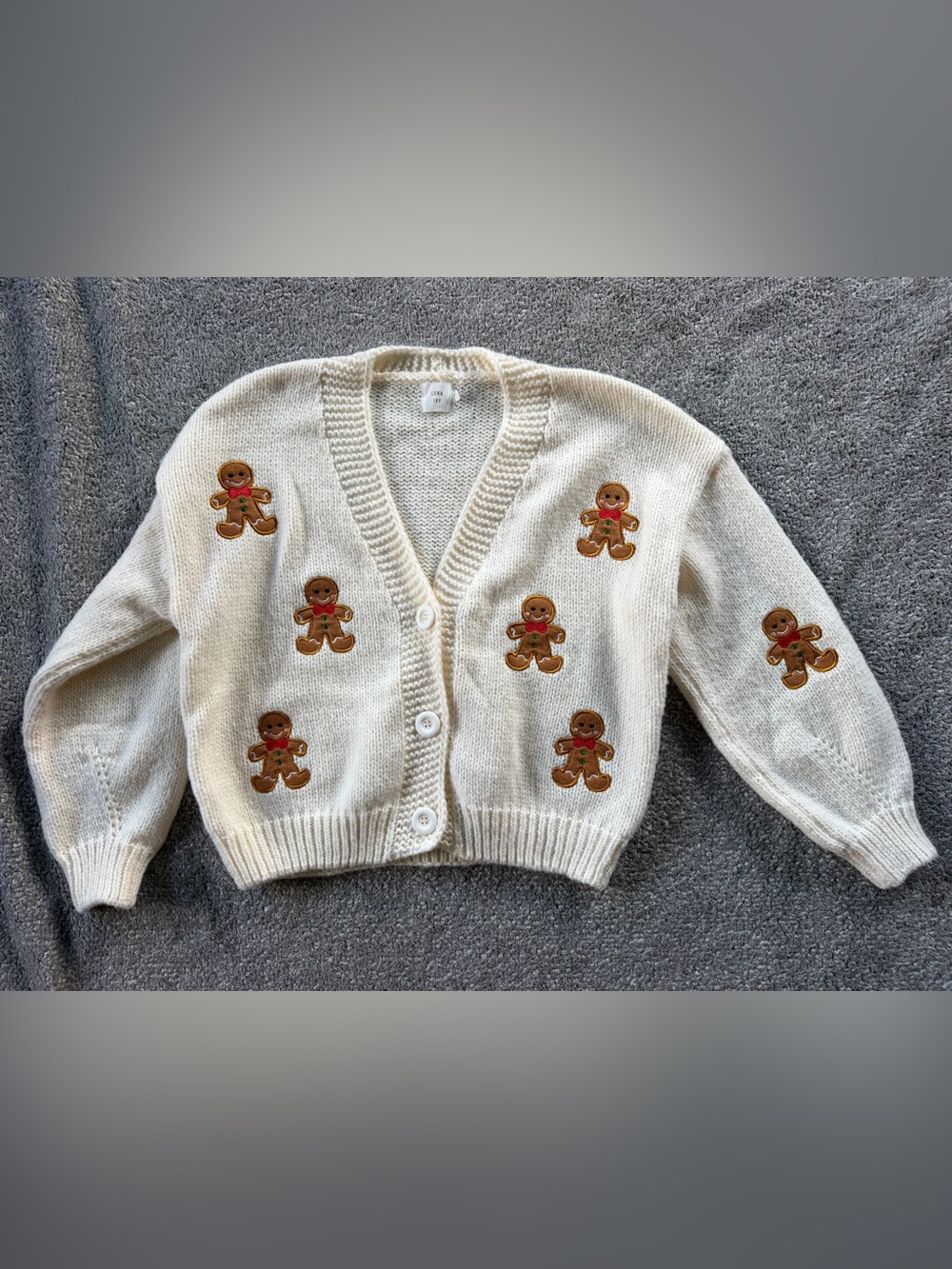 Luna Ivy Gingerbread Cardigan